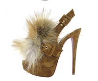 louboutin splash fur