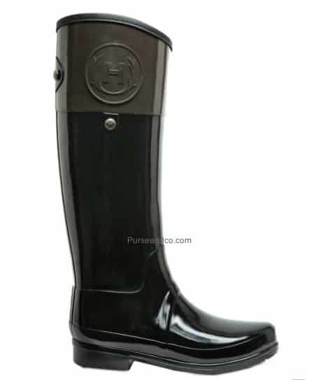stivali-pioggia-hunter-prezzo-bicolor-neri Stivale Hunter inverno 2012 bicolore
