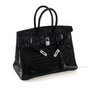 Birkin Hermes in coccodrillo