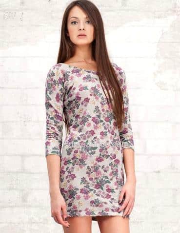 Stradivarius abbigliamento primavera estate 2012 - abito felpa semimaniche Stradivarius abbigliamento primavera estate 2012 abito semimaniche felpa