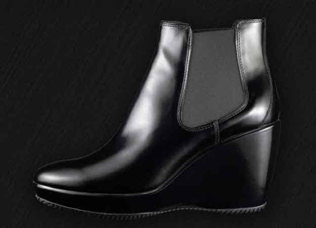 Scarpe Hogan autunno inverno 2012 2013 zeppe Scarpe Hogan autunno inverno 2012 2013 zeppe pelle nere