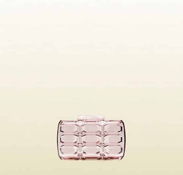 borse gucci primavera estate 2013 pochette plexi