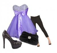asos moda giovane discoteca ragazza elegante