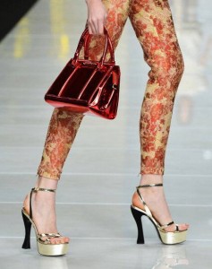 scarpe borse roccobarocco primavera estate 2013 gold