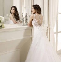 collezione abiti da sposa nicole 2014 bottoncini sulla schiena