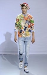 sfilata frankie morello uomo primavera estate 2014 maglia sushi