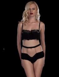 intimo La Perla autunno inverno 2013 2014 fiebre de amor reggiseno a balconcino