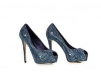 scarpe le silla autunno inverno 2013 2014 decollete strass blu notte