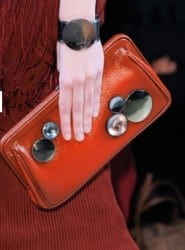 borse bottega veneta primavera estate 2014 clutch arancione