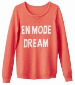 Romantico e oversize, La Redoute