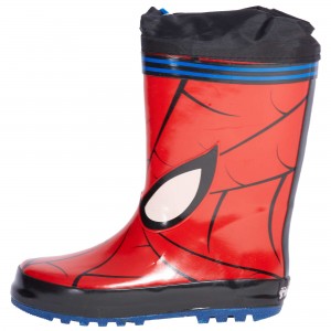 stivali pioggia bambino kiabi spiderman 16,99 euro