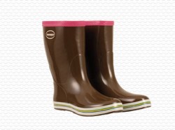 stivali da pioggia havaianas bassi marroni
