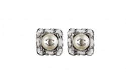 orecchini Chanel 2013 tweed perla