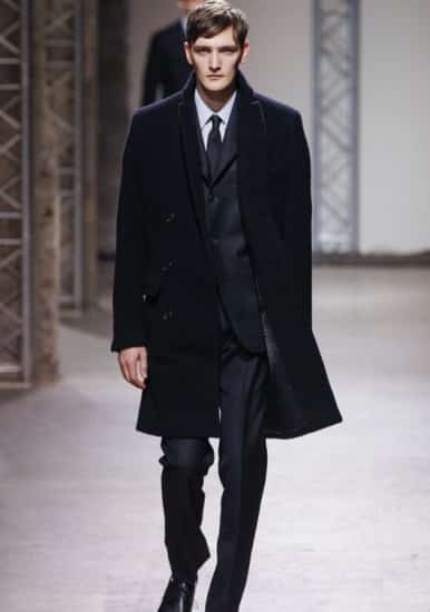 Hermes uomo autunno inverno 2014 2015 cappotto
