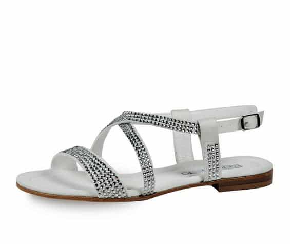scarpe da sposa Albano primavera estate 2014 flat