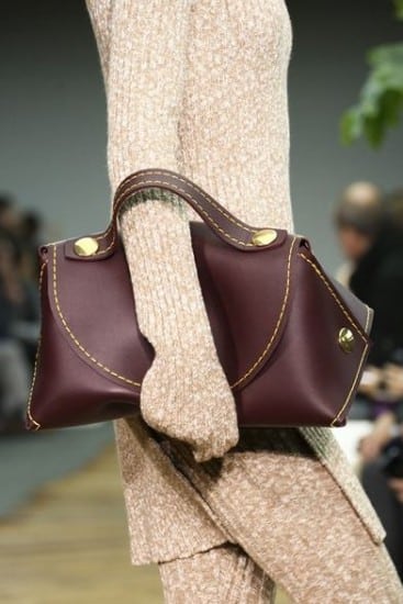 sfilata Celine borse autunno inverno 2014 2015 marrone