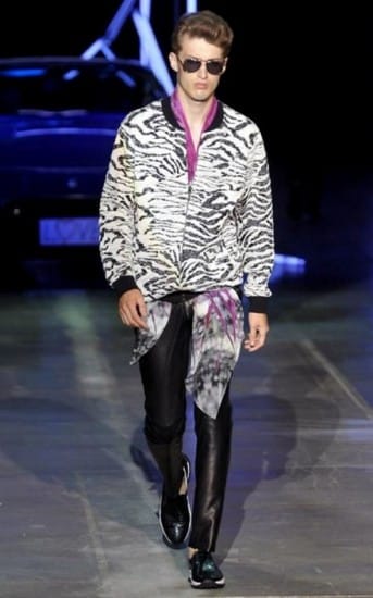 Roberto Cavalli uomo pe 2015 sfilata
