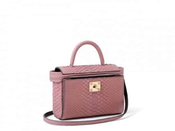 borsa Mini Signorina in pitone pink 2340.00 euro