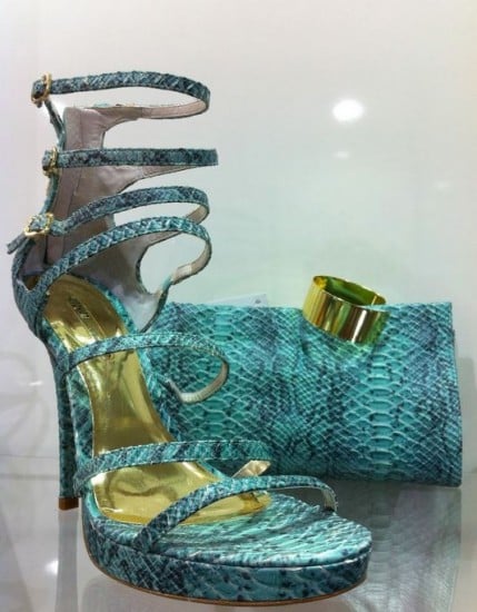 abbinare borsa e scarpe sempre animalier