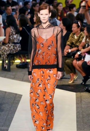 MSGM primavera estate 2015 arancio
