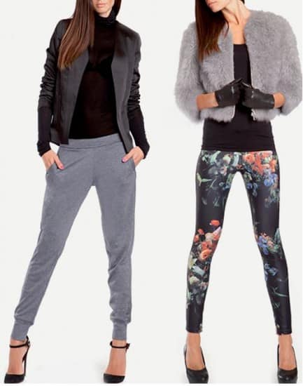 leggings autunno inverno 2014 2015 Golden Point