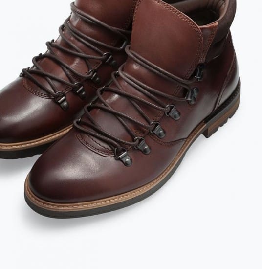 stivali uomo autunno inverno 2014 2015 Zara