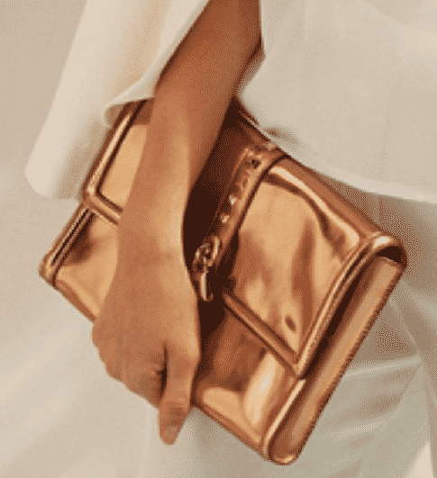 Borse Patrizia Pepe primavera estate 2016 oro