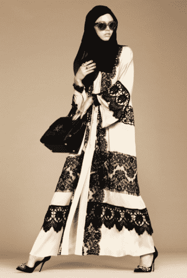 nuova collezione Dolce e Gabbana abaya