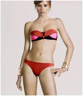 costumi 2011 rossi h&m