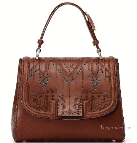 borsa in pelle Fendi