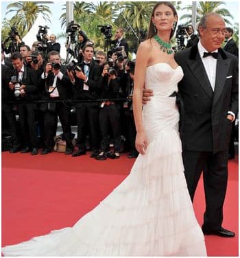 bianca balti red carpet