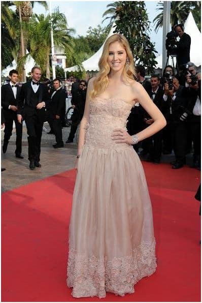 chiara ferragni vestito cannes 2011