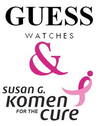 Orologi Guess contro il cancro