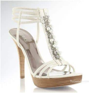 sandali estate 2011 guess con tacco