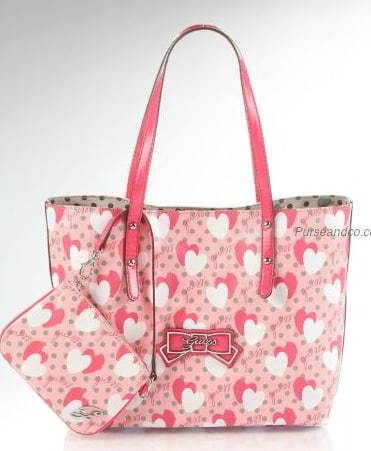 borse da mare 2011 rosa guess