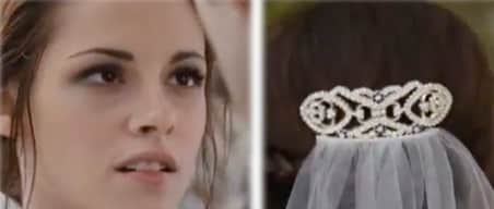 acconciatura da sposa di Bella in Breaking Dawn