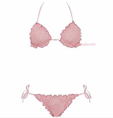 costume a quadretti rosa 2011