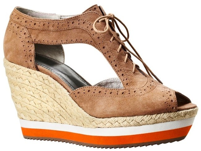 scarpe h&m 2011 zeppe espadrillas stringate