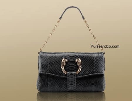 Borsa in pitone Bulgari