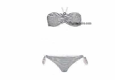 Costumi da bagno 2011 Tezenis righe