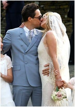 matrimonio kate moss foto
