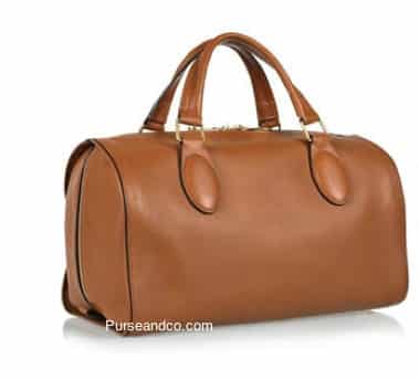 Bauletto in pelle arancione Aurore Chloè