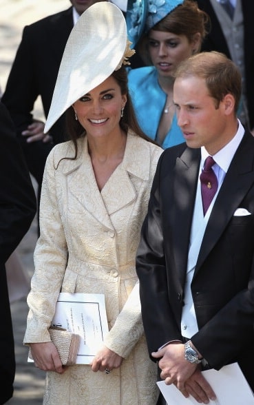 Kate Middleton al matrimonio di Zara Phillips