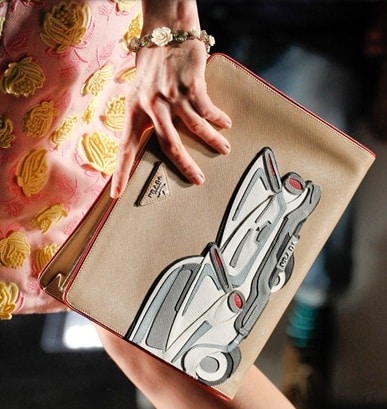 Prada pochette auto primavera estate 2012