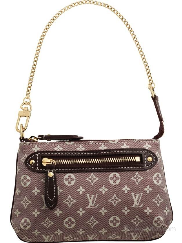 Borsa Louis Vuitton Mini Pochette in tela Idylle Monogram