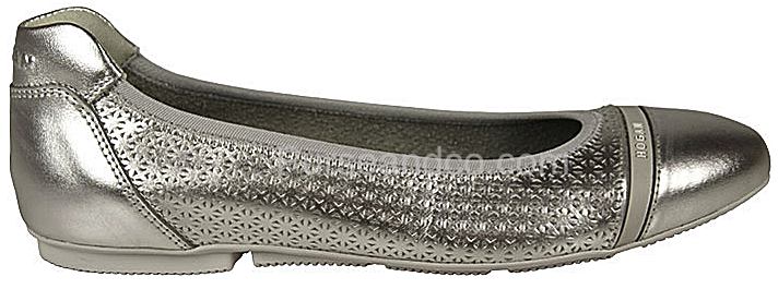 Scarpe Hogan primavera estate 2012 ballerine argentate