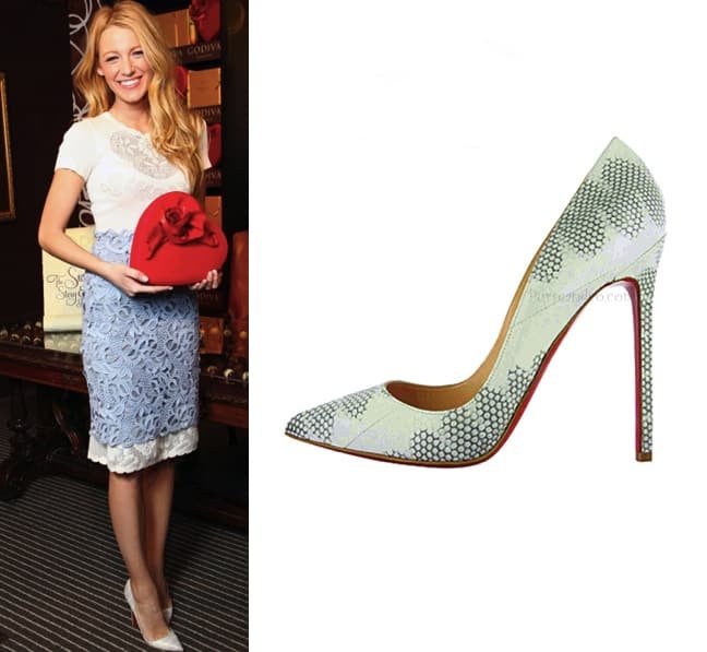 Scarpe in pitone Christian Louboutin