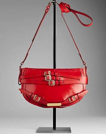 Borse Burberry primavera estate 2012 tracolla rossa