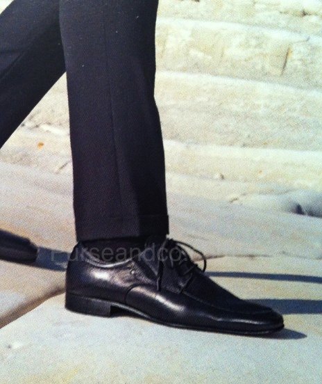 Nero Giardini scarpe uomo primavera estate 2012 stringate pelle