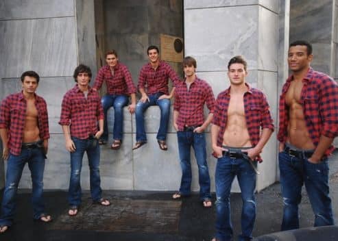 I modelli Abercrombie a Milano